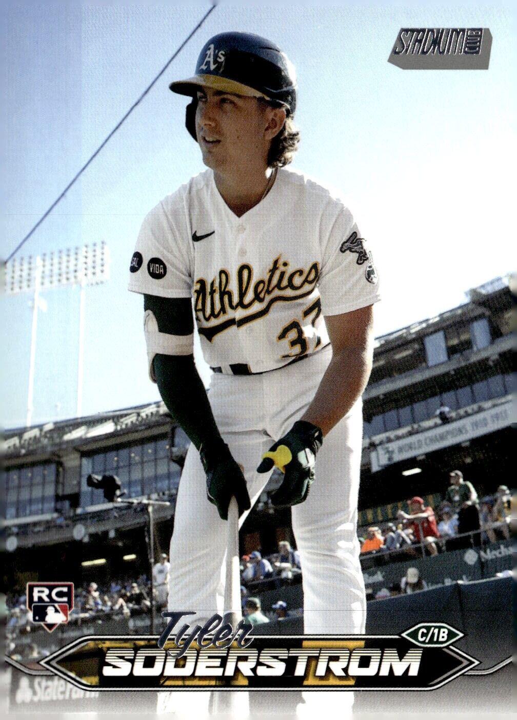 Tyler Soderstrom #215 Baseball Cards 2024 Topps Stadium Club