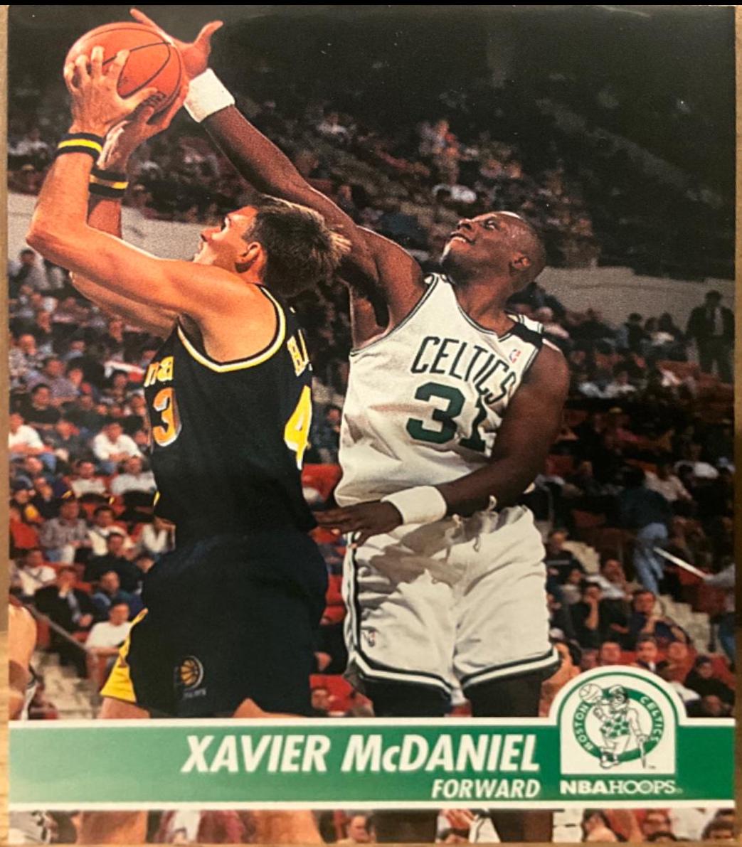 Xavier McDaniel #12 Basketball Cards 1994 Hoops
