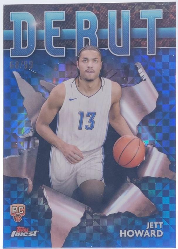 Jett Howard [Blue Checkerboard Refractor] #D-8