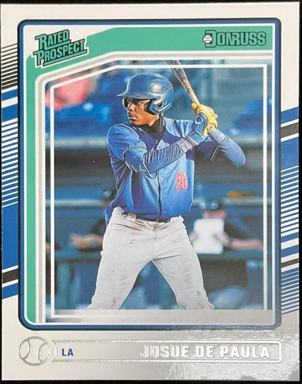 Josue De Paula #113 Baseball Cards 2024 Donruss