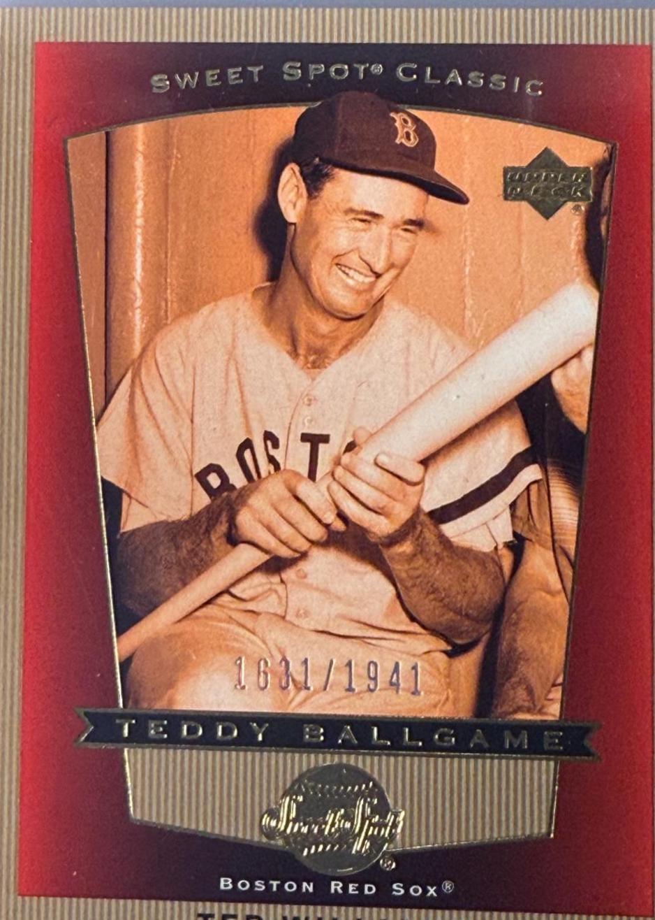 Ted Williams #100 2003 Upper Deck Sweet Spot Classic Baseball