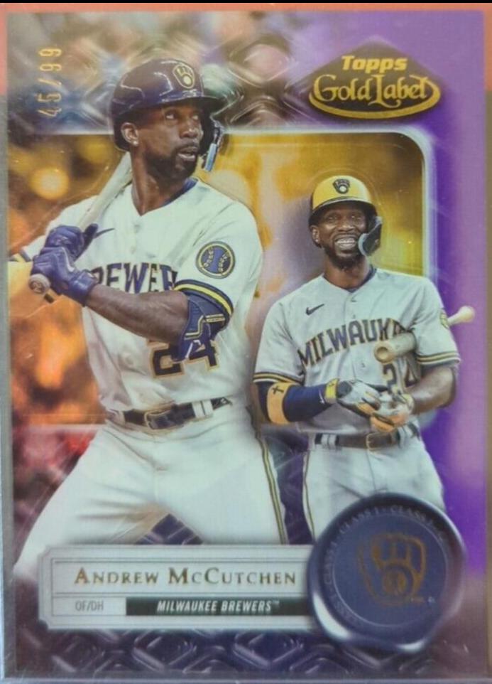 Andrew McCutchen [Class 1 Purple] #3