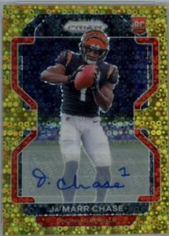 Ja'Marr Chase [Autograph Gold Prizm] #337