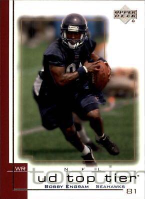 Bobby Engram #32 Football Cards 2001 Upper Deck Top Tier