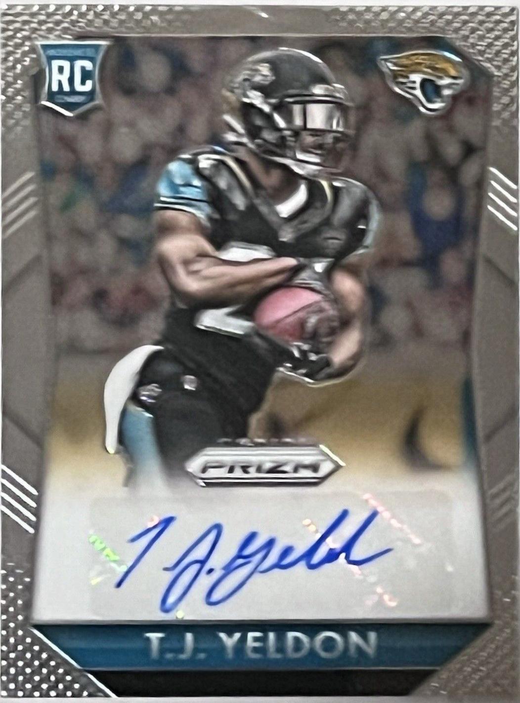 T.J. Yeldon #RS-TJ 2015 Panini Prizm Football Rookie Signatures