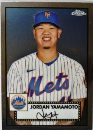 Jordan Yamamoto #478 2021 Topps Chrome Platinum Anniversary Baseball