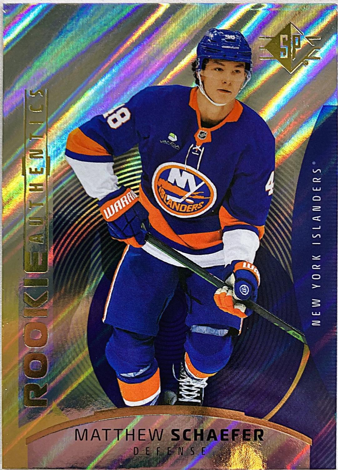 Matthew Schaefer [Patterned Foilboard Gold Authentics] #111