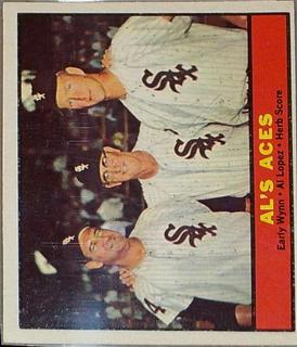 Al Lopez / Herb Score / Early Wynn