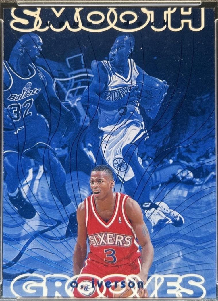 Allen Iverson #SG10 1996-97 Upper Deck Basketball Smooth Grooves