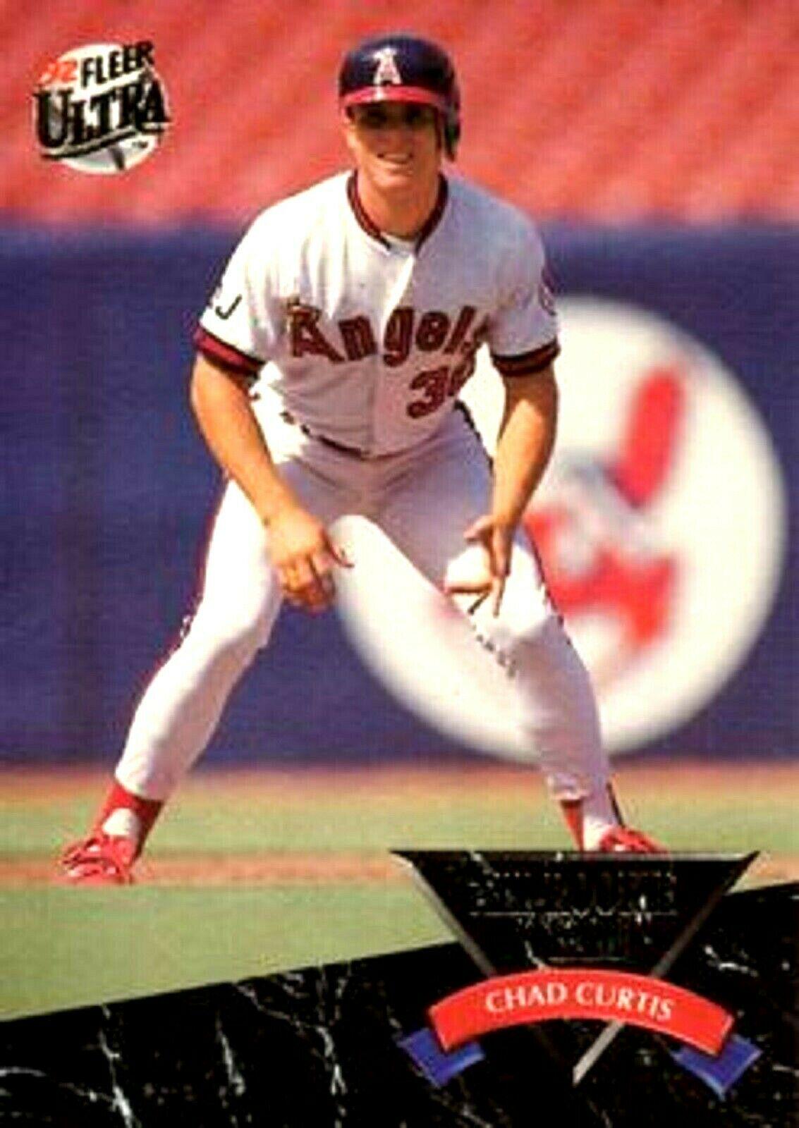 Chad Curtis #6 Baseball Cards 1992 Ultra All Rookies