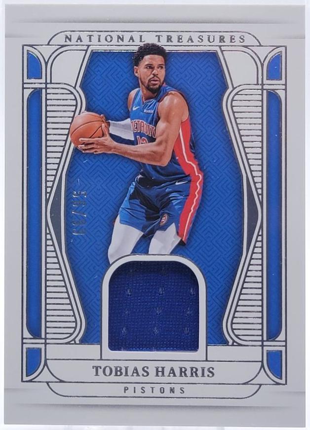 Tobias Harris #18 2024 Panini National Treasures Material Basketball