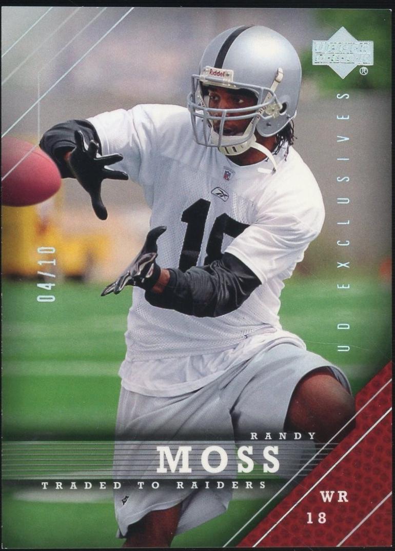 Randy Moss [UD Exclusives Spectrum] #136