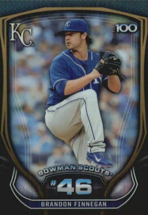 Brandon Finnegan #BTP46 Baseball Cards 2015 Bowman Scout's Top 100