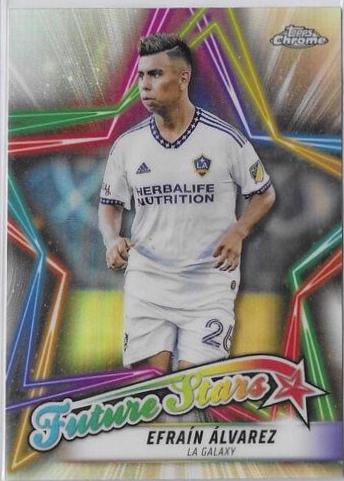 Efrain Alvarez #FS-14 Soccer Cards 2022 Topps Chrome MLS Future Stars
