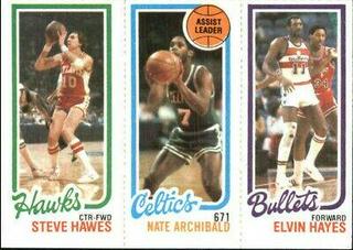 Steve Hawes / Nate Archibald / Elvin Hayes #24 / 32 / 248