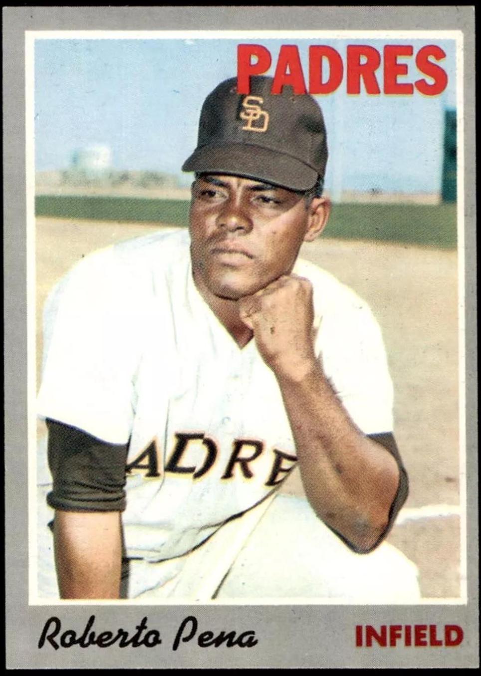 Roberto Pena #44 Baseball Cards 1970 Topps
