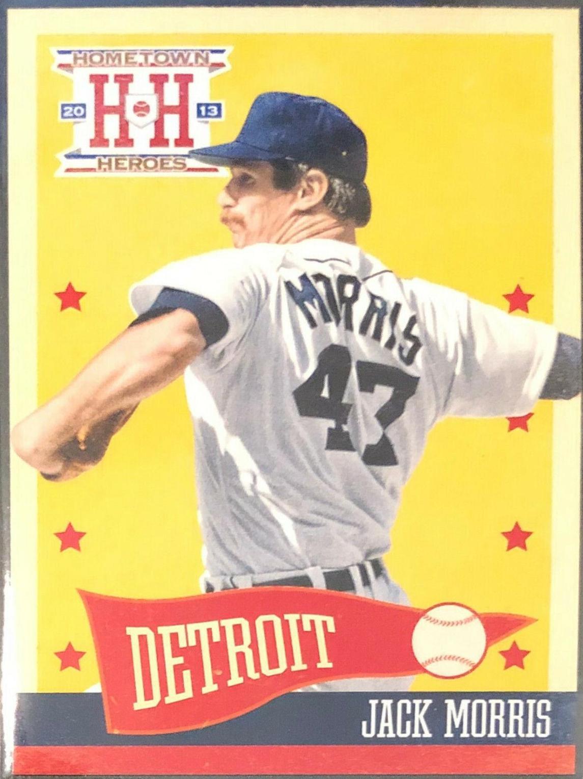 Jack Morris #43 Baseball Cards 2013 Panini Hometown Heroes