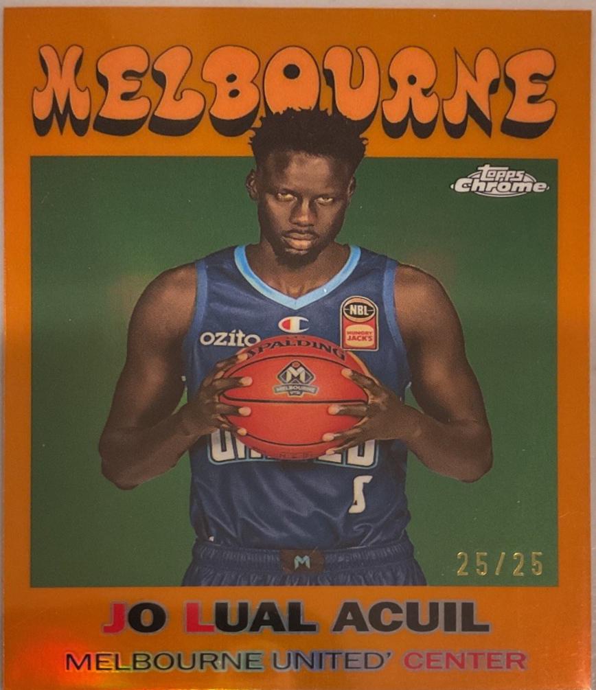 Jo Lual-Acuil Jr. [Orange Refractor] #TB-11