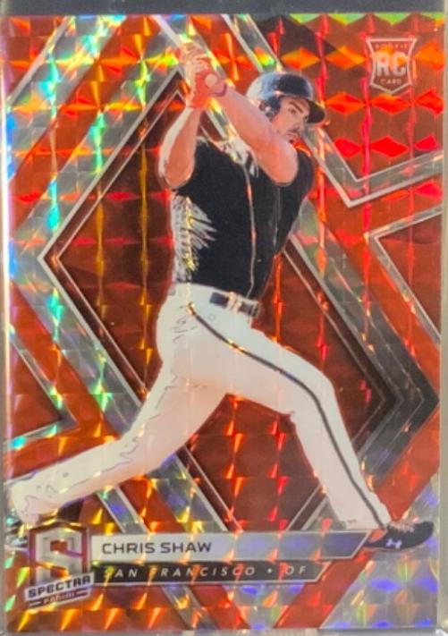 Chris Shaw #62 2019 Panini Chronicles Baseball Spectra