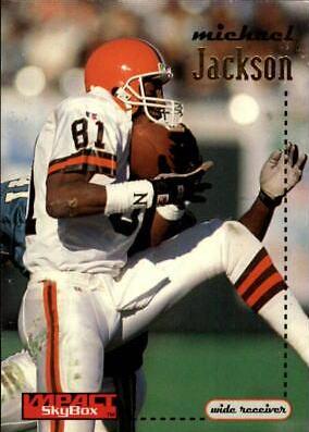 Michael Jackson #12 Football Cards 1996 Skybox Impact