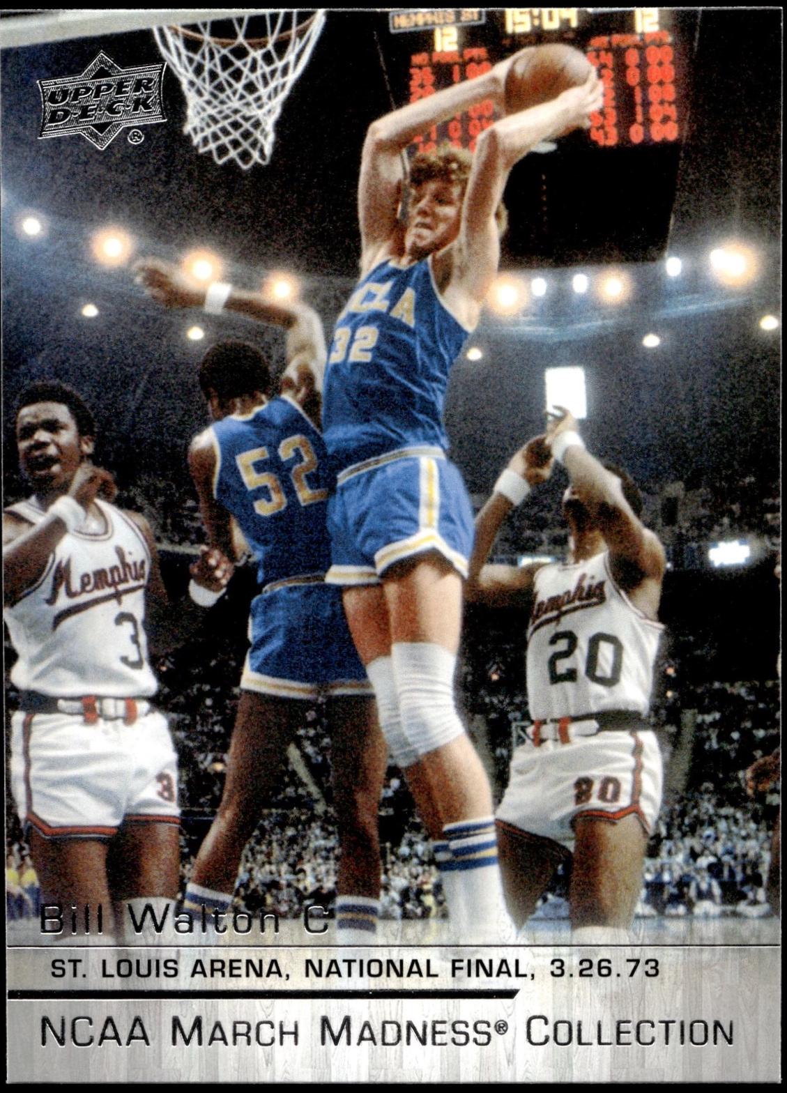 Bill Walton #BW-4 2014 Upper Deck NCAA March Madness Basketball