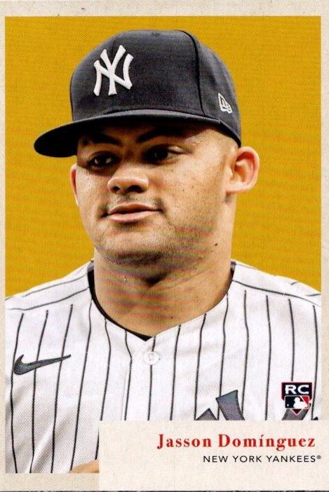 Jasson Dominguez #53W-17 Baseball Cards 2024 Topps Archives 1953 Who-Z-At Star