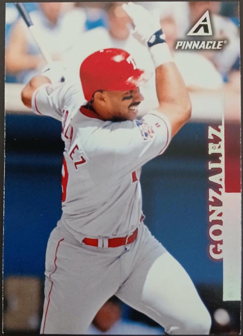 Juan Gonzalez #70 1998 Pinnacle Baseball