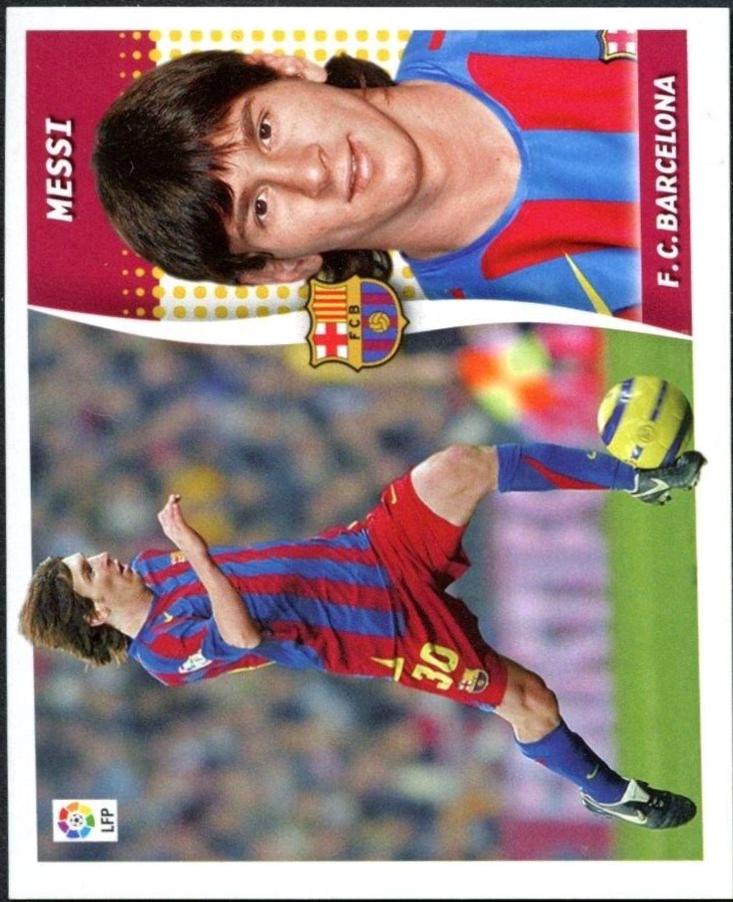 Lionel Messi Soccer Cards 2006 Panini Stickers Colecciones Este