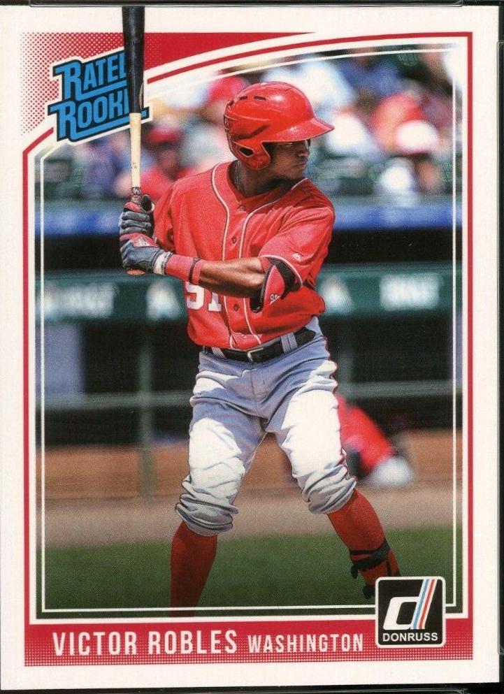 Victor Robles #42 2018 Panini Donruss Baseball