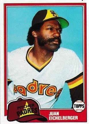 Juan Eichelberger #478 Baseball Cards 1981 Topps