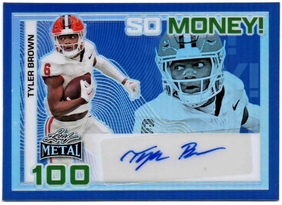 Tyler Brown [Blue Prismatic] #SM-TB1