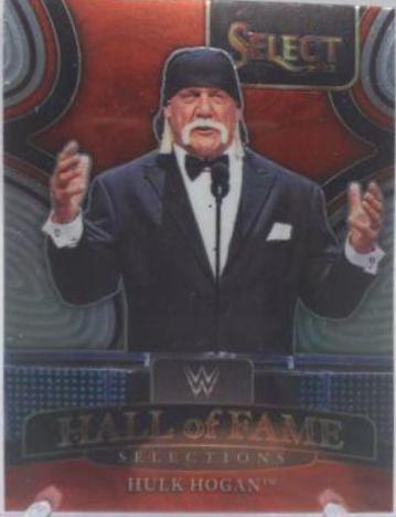 Hulk Hogan #17 Wrestling Cards 2022 Panini Select WWE Hall of Fame Selections