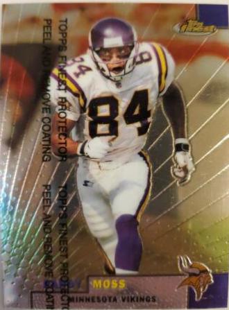 Randy Moss #50 1999 Topps Finest Football