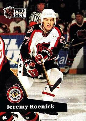 Jeremy Roenick [French] #280 Prices | 1991 Pro Set | Hockey Cards