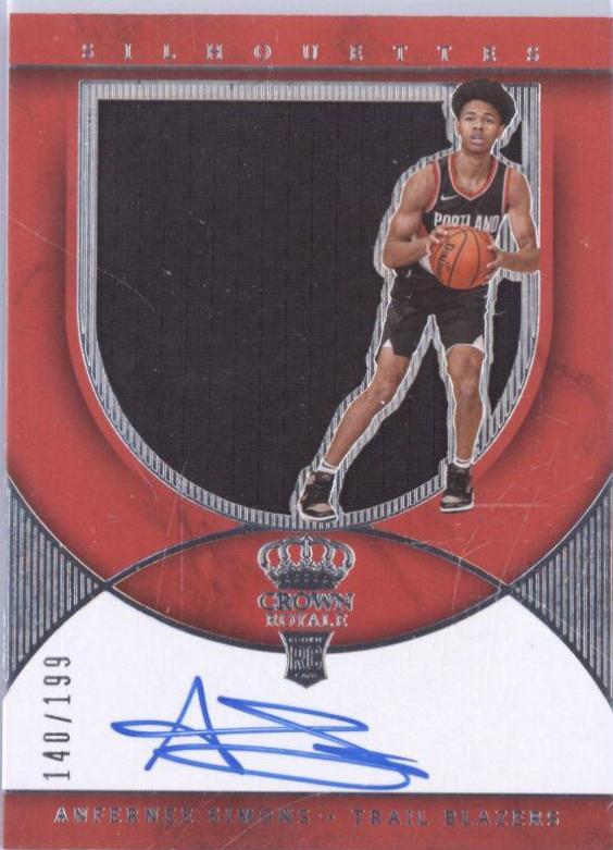 Anfernee Simons #235 2018-19 Panini Crown Royale Basketball