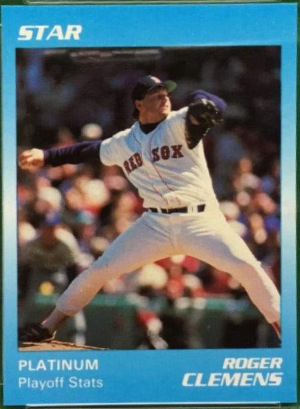 Roger Clemens #47 Baseball Cards 1990 Star Platinum Edition