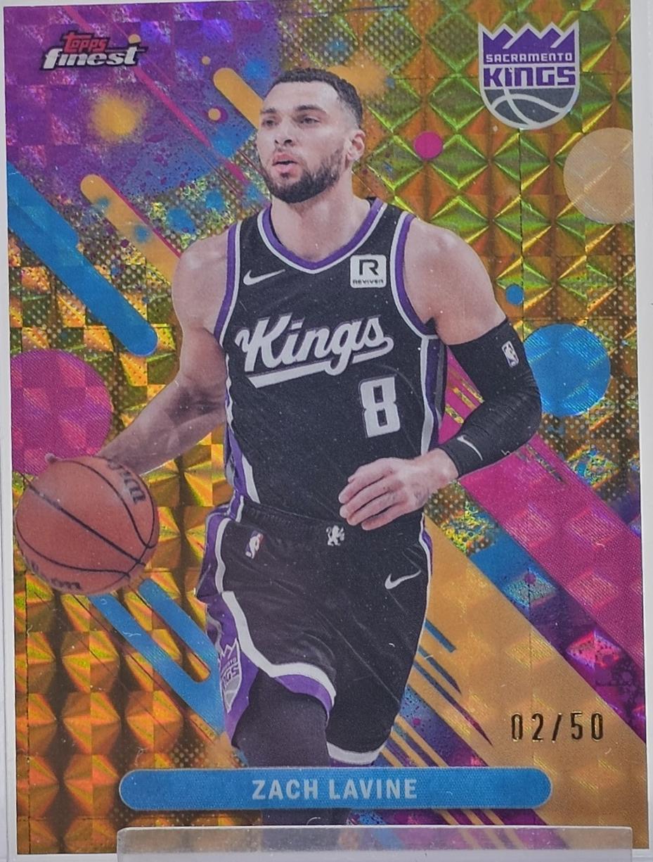 Zach Lavine [Gold Geometric Refractor] #86