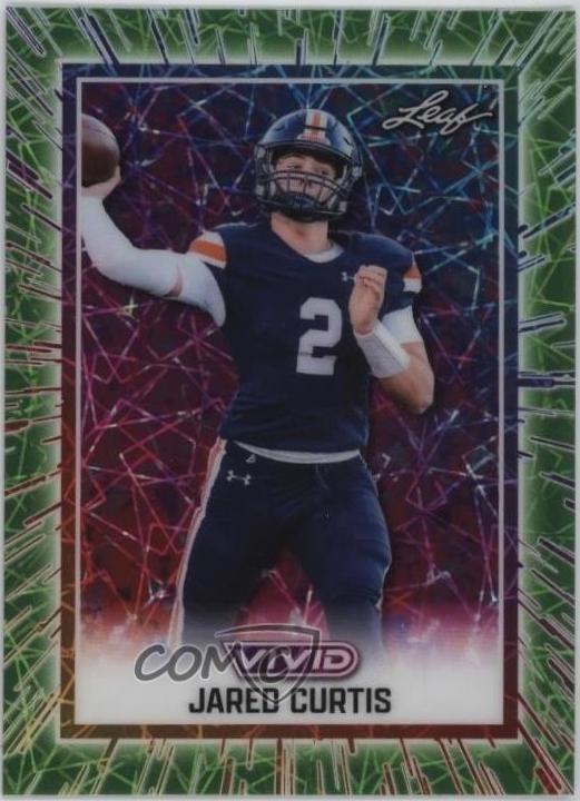 Jared Curtis #94 2025 Leaf Vivid Football