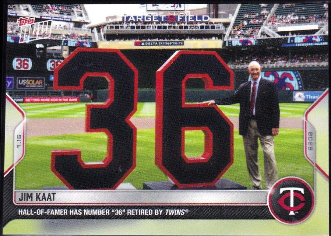 Jim Kaat #539 2022 Topps Now Baseball