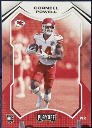 Cornell Powell #242 Football Cards 2021 Panini Playoff