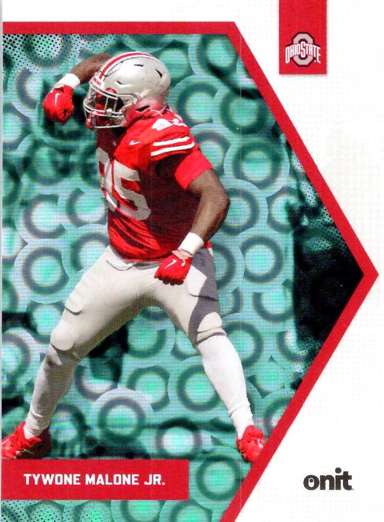 Tywone Malone Jr. #P-29 2025 Onit Athlete Ohio State Buckeyes Football
