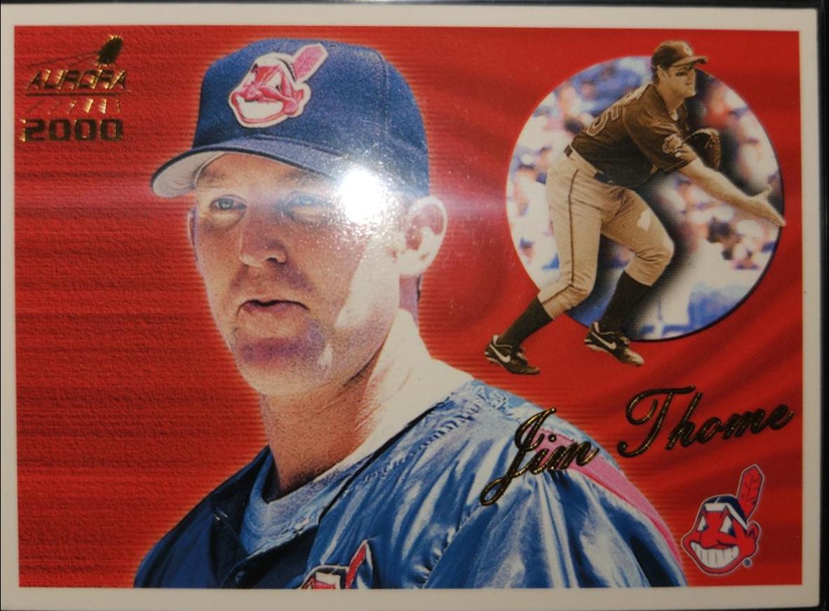 Jim Thome #45 Baseball Cards 1999 Pacific Aurora