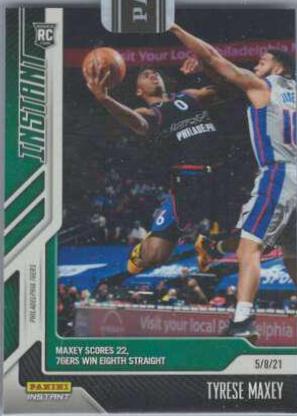 Tyrese Maxey #173 2020 Panini Instant Basketball