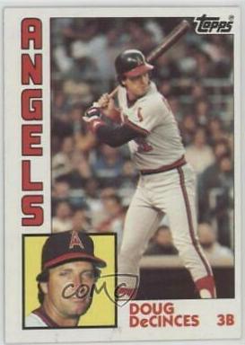1984 Topps Doug DeCinces #790 card