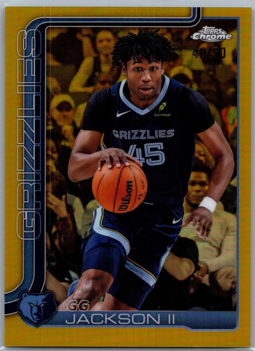 GG Jackson II [Gold Basketball Refractor] #199