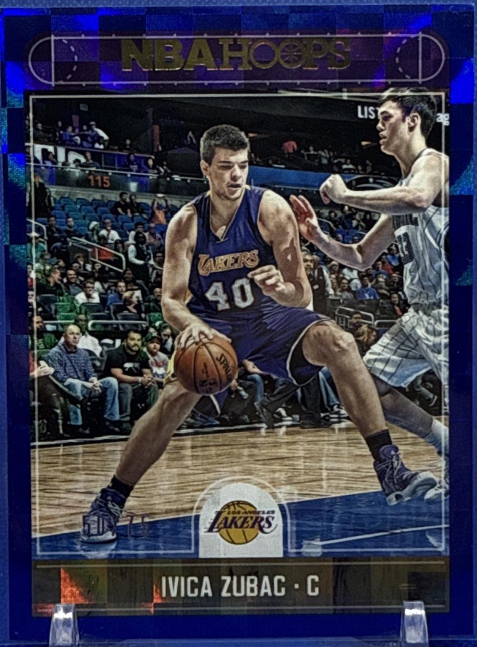 Ivica Zubac [Blue Checkerboard] #111