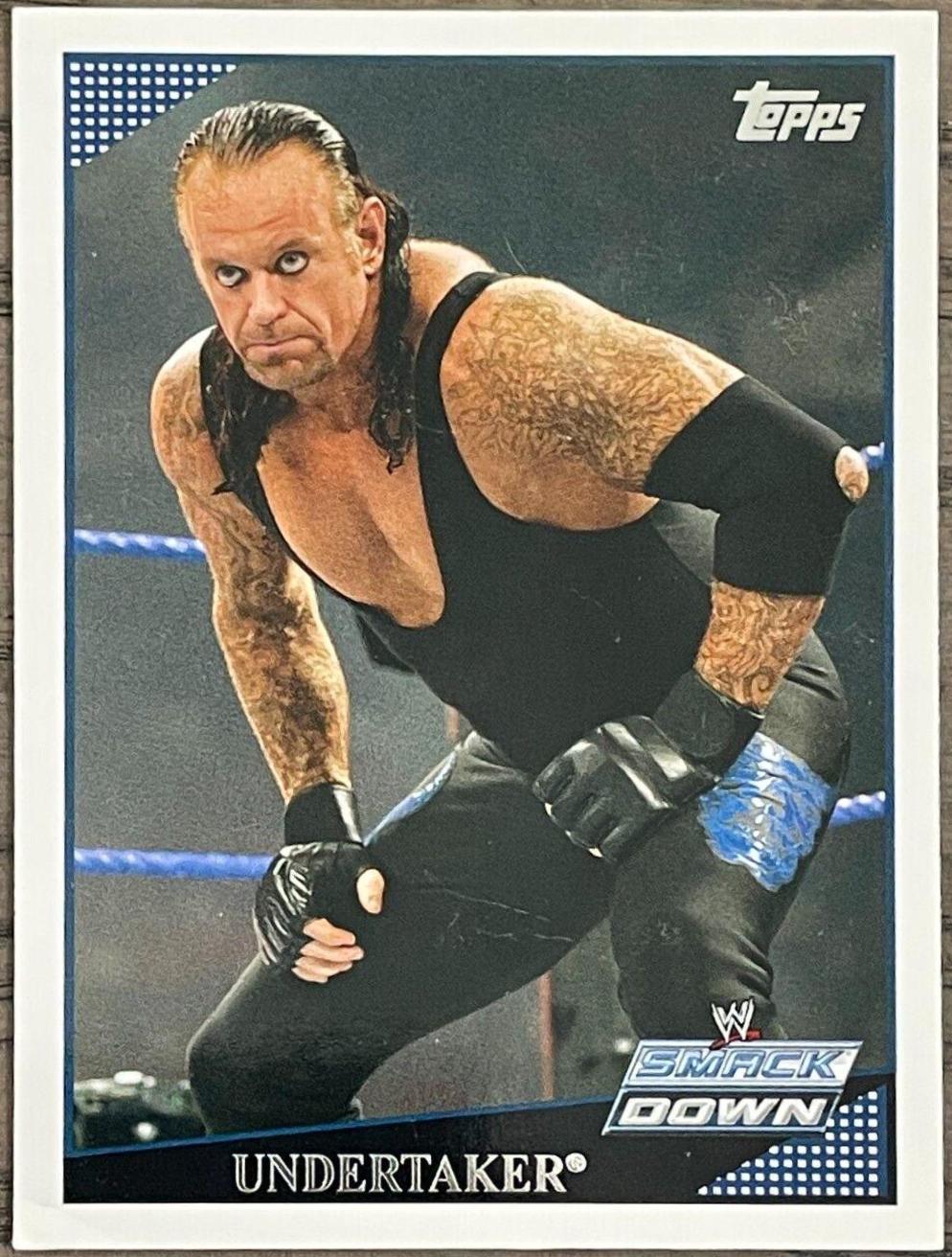 Undertaker #11 Wrestling Cards 2009 Topps WWE
