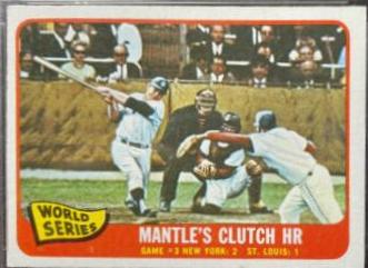 World Series Game 3 #134 1965 O Pee Chee Baseball