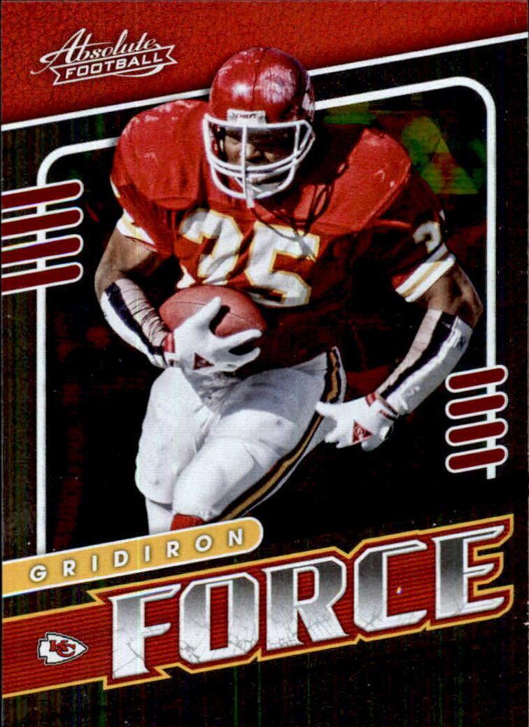 Christian Okoye #6 Football Cards 2019 Panini Absolute Gridiron Force