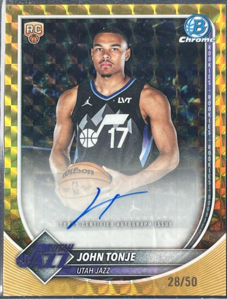 John Tonje [Gold Border] #RVA-JT